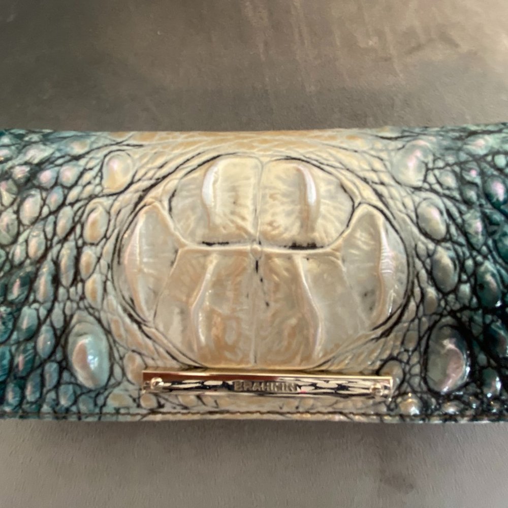 Brahmin Melbourne Ady Wallet Komodo Ombre Melbourne
